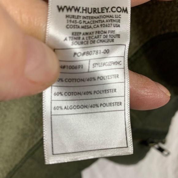 HURLEY🇺🇸Military Style Coat - Picture 12 of 14